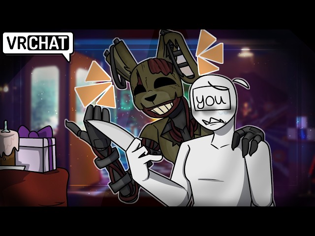 YOU help Springtrap kill five kids In VRChat