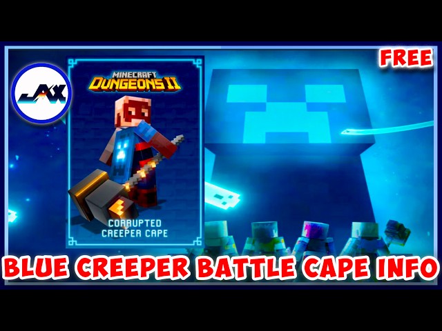 💙Battle For TOKYO Corrupted Creeper Cape Dungeons - Minecraft | How to Collect Them ✅