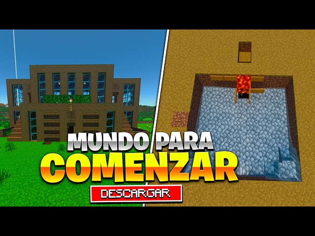 TECHNICAL SURVIVAL WORLD TO START IN MINECRAFT BEDROCK 🔥