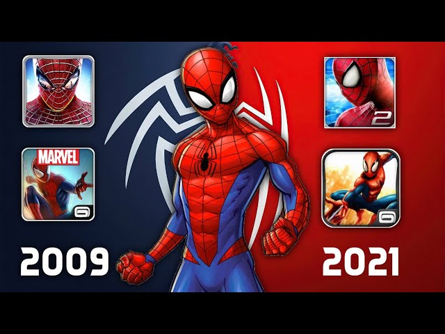 Evolution Of Spider-Man In Mobile Games (2009 - 2022)