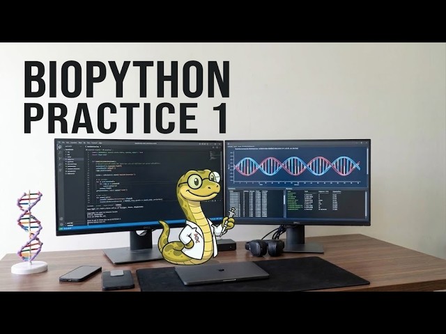Biopython Practice - 1 | Sequence Analysis Tutorial for Beginners