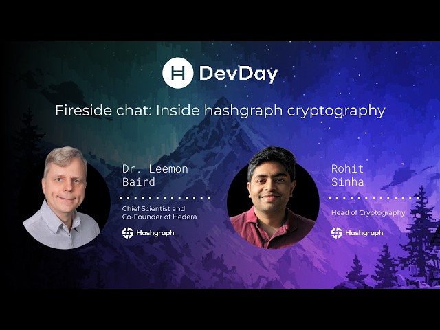 Inside Hashgraph Cryptography + Post-Quantum Fireside with Dr. Leemon Baird | Hedera DevDay 2026