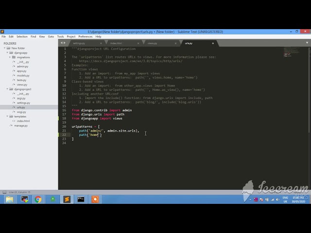 templates html in django