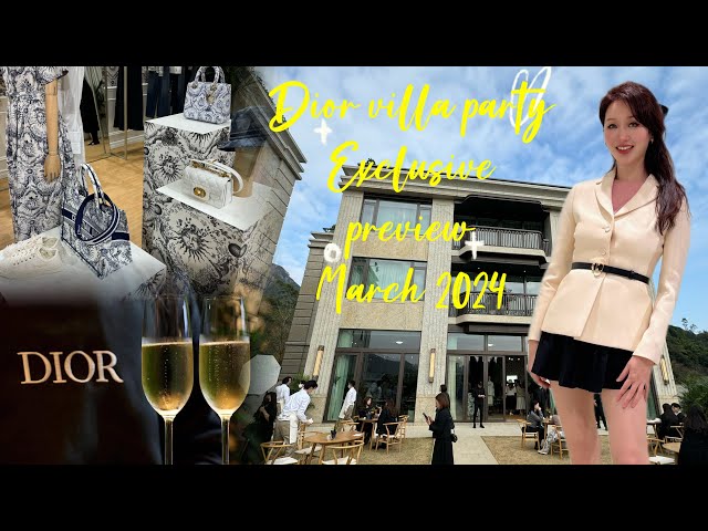 DIOR Spring Summer Preview | Exclusive VIP-Only Preview Party Event at Shouson Hill Villa 🥂🍾