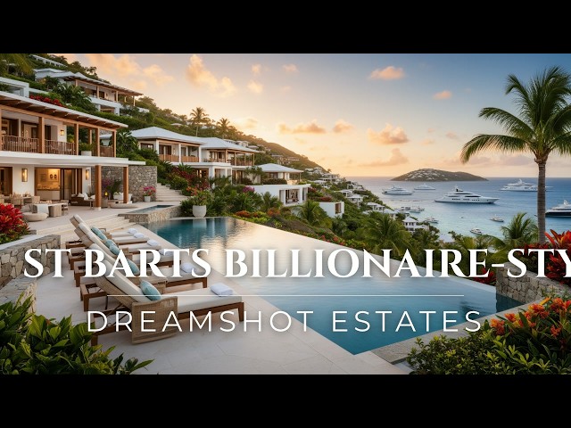 A Day in a Billionaire-Style St Barts Villa | Cinematic Luxury Concept