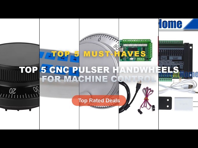 Best Top 5 CNC Pulser Handwheels For Machine Control on AliExpress | Review - CNC 6 Axis Wireless MP