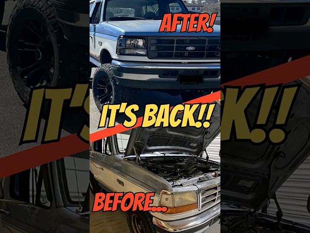 We’re Bringing My 1996 Ford Bronco BACK… Full Interior Rebuild Begins #1996FordBronco #obsford
