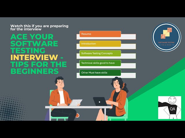 Software testing Interview for beginners - tips and tricks