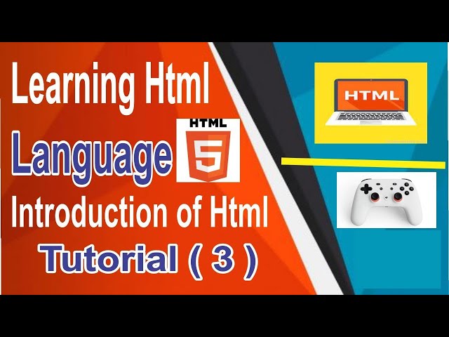 HTML Tutorial for Beginners-Full Course