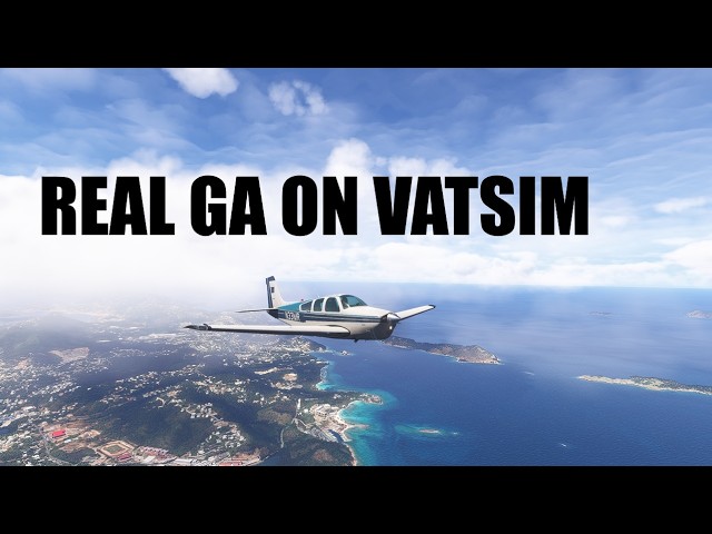 Real-Pilot GA Flying in Busy VATSIM Caribbean Event