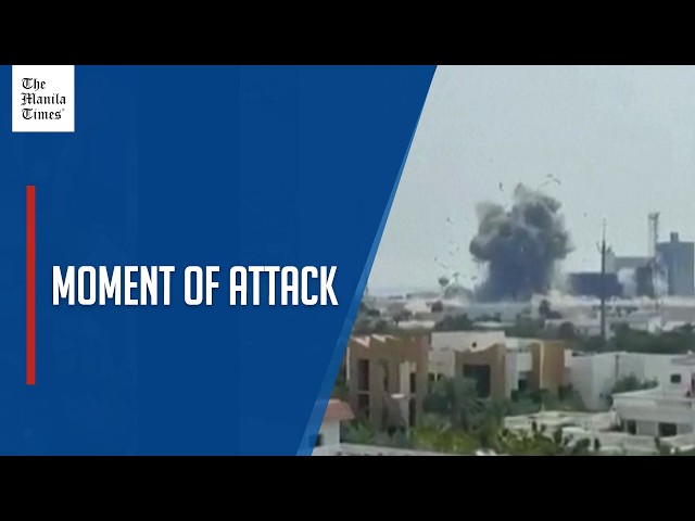 US military base in Bahrain hit