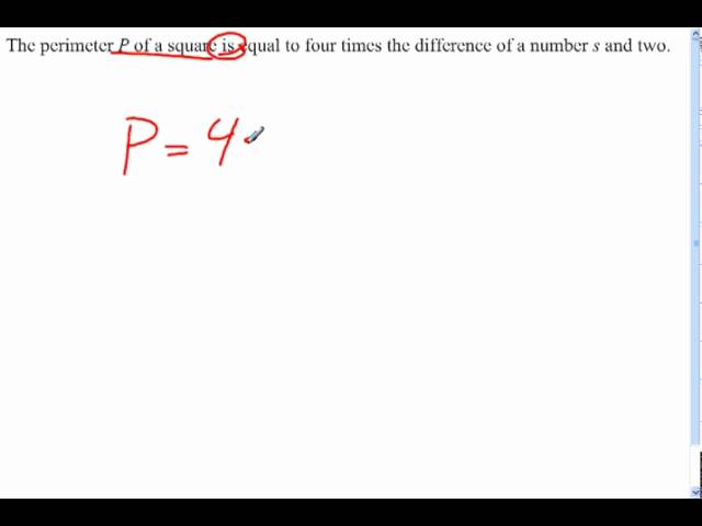 Algebra 1 Algebraic Modeling