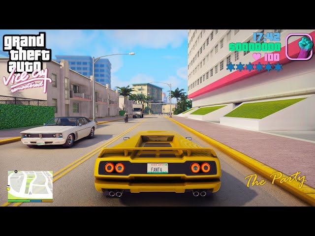 GTA Vice City Remastered: First Mission Gameplay Remake on GeForce RTX™ 3090 - [GTA 5 PC Mod]