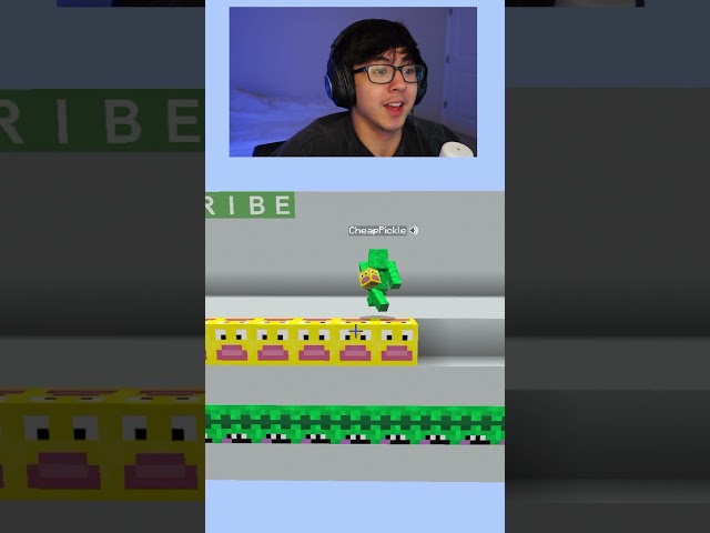 WORLDS LONGEST EMOJI GUESS 1V1🤣Minecraft wordle CHEAP VS GF #minecraft #shorts #minecraftshorts