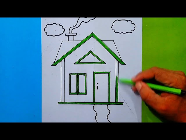 Can You Draw This House? 🏠 | Easy Step-by-Step Drawing for Beginners