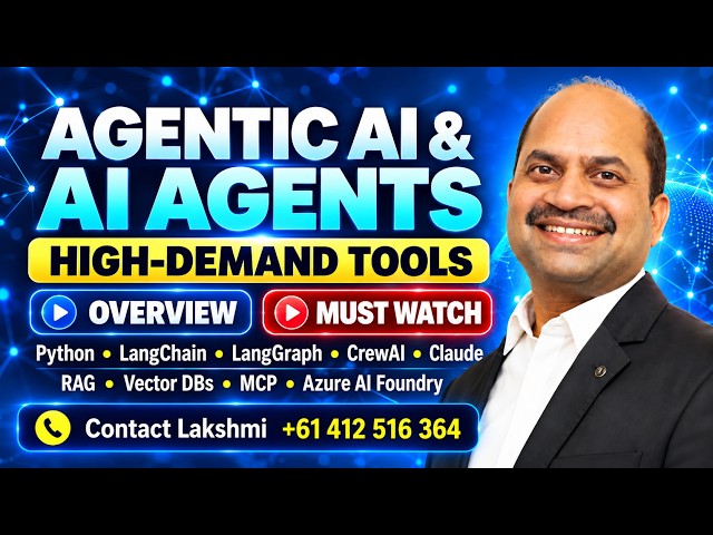 Agentic AI, AI Agents & Tools - Overview