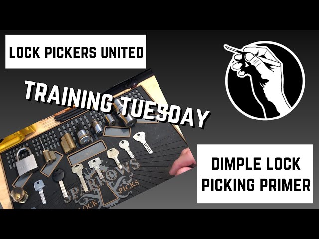 Training Tuesday 1: Dimple Lock Picking Primer