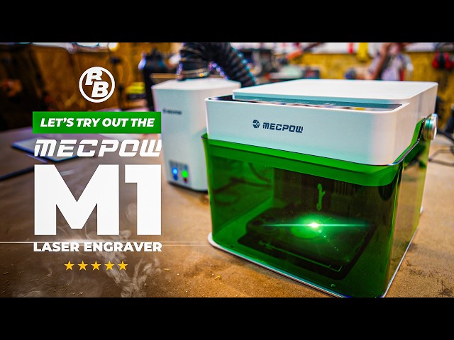 Can a Budget Laser Engrave Metal, Leather & Wood? Mecpow M1 Does It All
