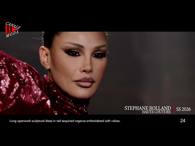 STEPHAN ROLLAND Haute Couture Spring Summer 2026 Paris 4K - Canale Moda