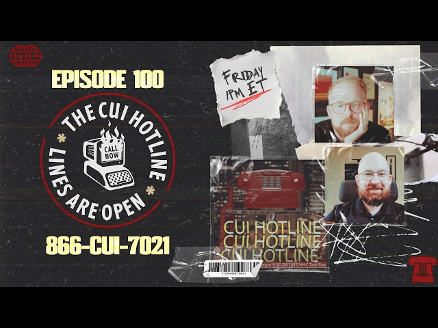 The CUI Hotline Episode 100!