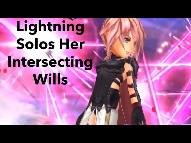 DFFOO(JP) - One Man Army | Lightning Intersecting Wills Solo