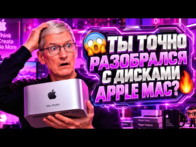 😱HAVE YOU REALLY FIGURED OUT APPLE MAC DRIVES?🔥 - ALEXEY BORONENKOV | 4K