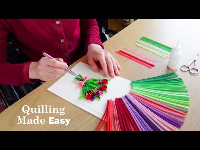 Quilling Flowers for Absolute Beginners