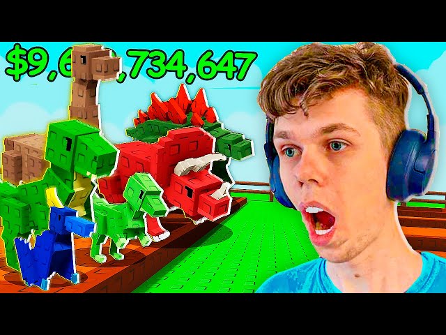 Dinosaurs in Grow a Garden! (Roblox)
