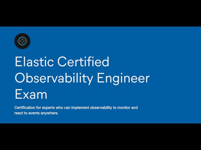 23 - Working with Observability Data: Define a machine learning job in Kibana on Observability data