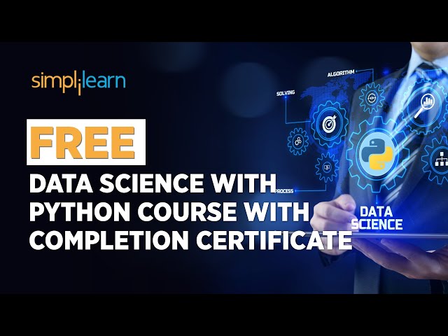 🔥 FREE Data Science With Python Course With Completion Certificate | SkillUp | Simplilearn