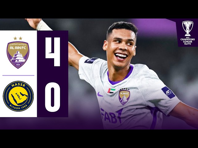 AL AIN STUN RONALDO & CO.! | Al Ain FC 🇦🇪 vs Al Nassr 🇸🇦 | Highlights ACL Elite™