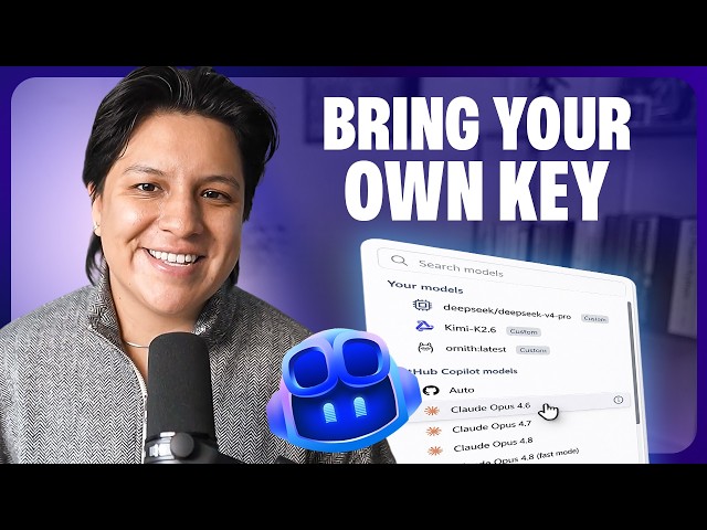 Bring Your Own Key to the GitHub Copilot app, now available for all Copilot plans