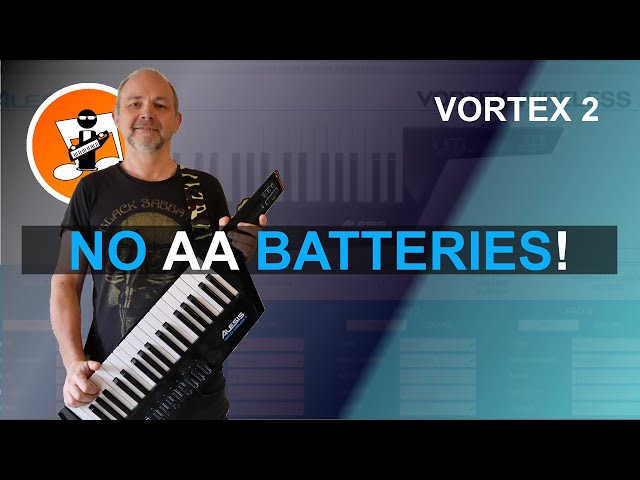 How to use the Vortex Wireless 2 without AA batteries