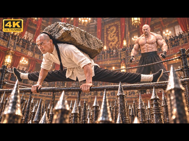 Japanese samurai mock China as having no fighter—an unknown boy kills him with one Tai Chi move!