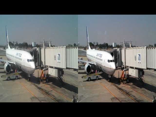 3D HD AUS Continental United Gate & Terminal Area Operations at Austin International Airport