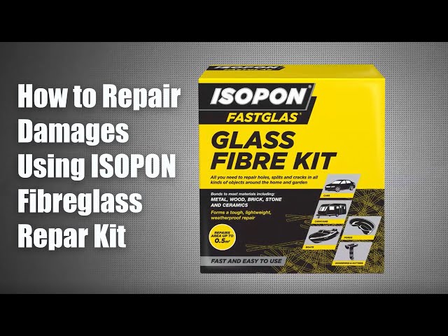 How to use Isopon Glass Fibre Kit
