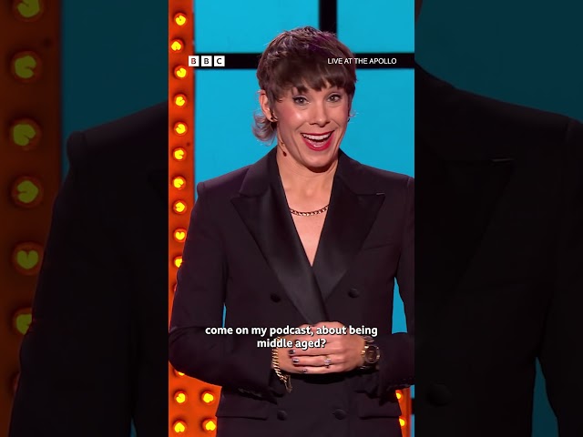 There's no escaping getting older... #SuziRuffell #LiveAtTheApollo #shorts