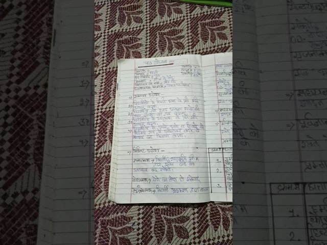 Hindi Lesson Plan (Micro Teaching) L.P Hindi😍 @psychomindhub