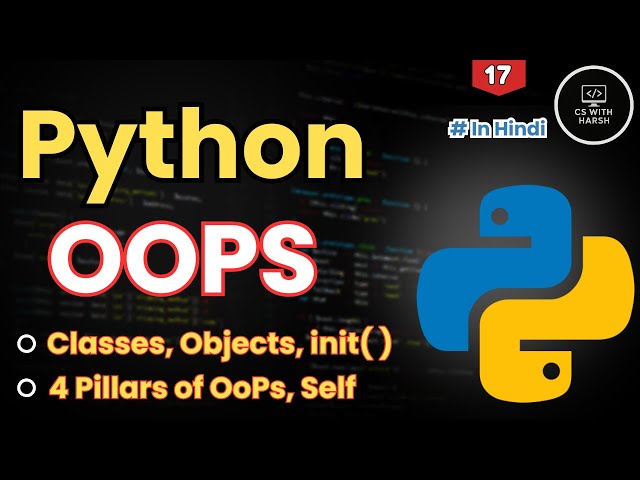 Object Oriented Programming using Python | Full Beginners Guide