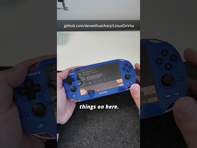 Linux on PS Vita: Running Alpine Linux & Doom!