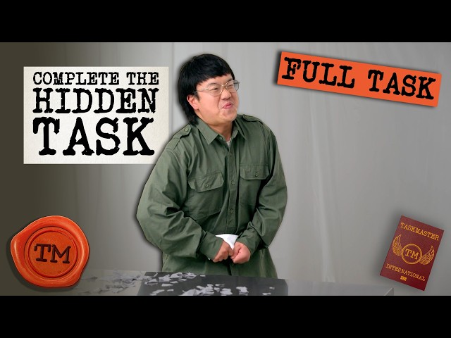 Complete the hidden task | Taskmaster | Full Task