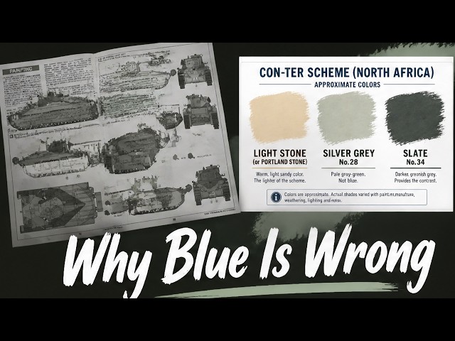 Tamiya Matilda 1/35 Review — The Caunter Camouflage Myth: Why Blue Is Wrong