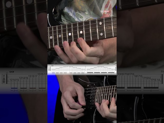 Use this exercise daily to improve your shred picking 🎸 #guitarist #shredguitar
