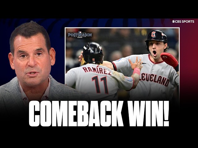 Guardians complete comeback, take Game 1 of ALCS against Rays | 2026 MLB Playoffs