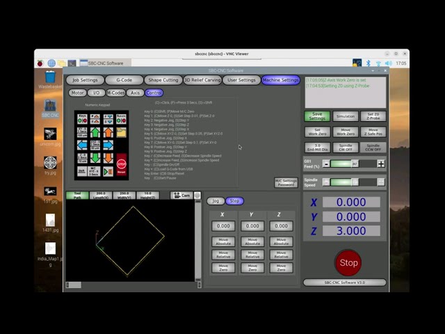 Raspberry Pi CNC:SBC-CNC Software, Z Probe Functionality #cncsoftware #cncmachine #cnc