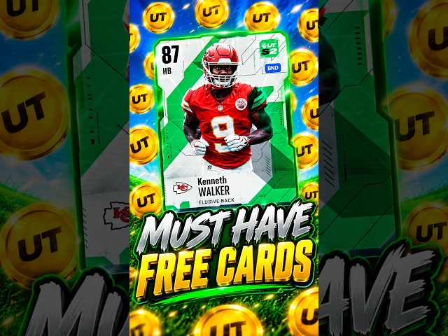 Three MUST HAVE Free Cards in Madden 27!