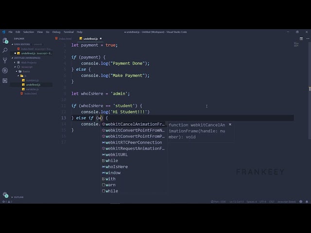 If And Else Statement In JavaScript