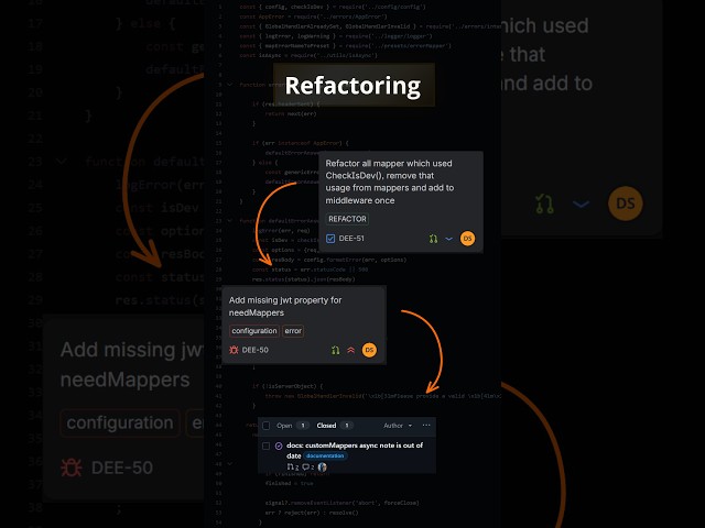 Building an Express.js Error Handling Library | Devlog 1 #js #nodejs #coding #coderefactoring #coder