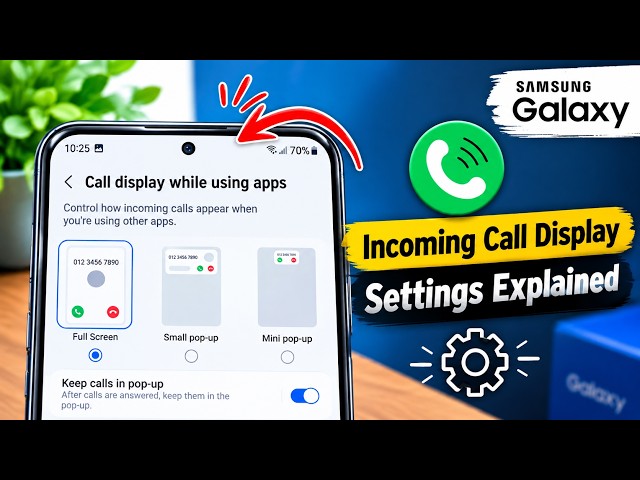 Manage Incoming Call Display on Samsung 😳 (Secret Settings!)
