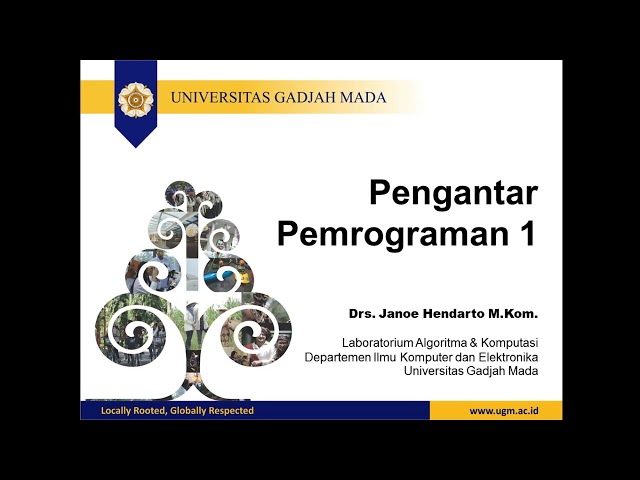 Pengantar Pemrograman 1